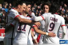Cavani campeón de Francia: el PSG goleó 9-0 al Troyes