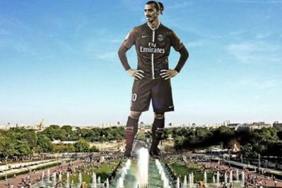 La torre Eiffel le responde a Zlatan Ibrahimovic