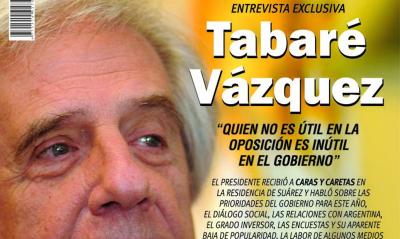 Fuerte revuelo por declaraciones de Tabaré Vázquez a Caras y Caretas