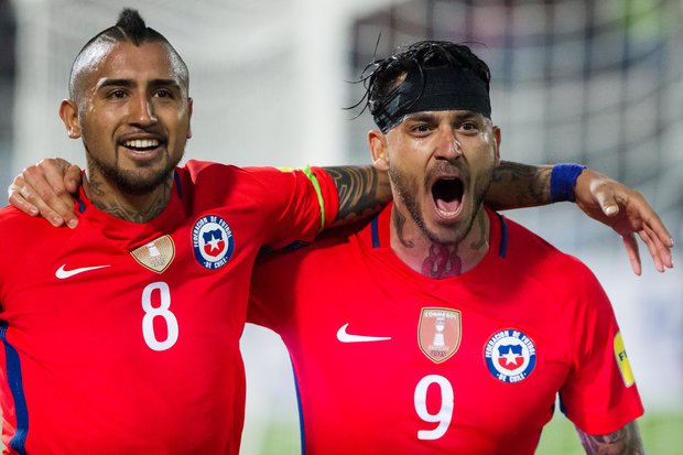 Chile volvió a respirar y goleó a Venezuela 4-1