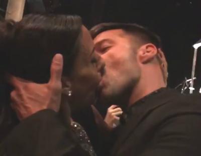 Una mujer pagó 90 mil dólares por un beso de Ricky Martin