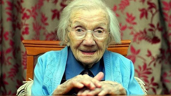 Evitar a los hombres, uno de los secretos de su longevidad dice mujer de 109 años