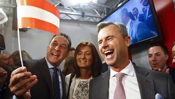 Ultraderecha antiinmigrantes ganó primera vuelta en una Austria cada vez más blindada