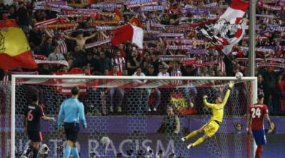 El Atlético ganó la ida ante el Bayern Múnich