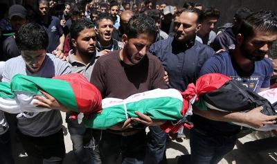 Hamás culpa a Israel y sus "cómplices" de la muerte de tres niños en un incendio