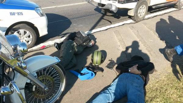 Guerra entre bandas de motoqueros en Buenos Aires: 150 tiros en plena ruta, 4 heridos y 14 detenidos