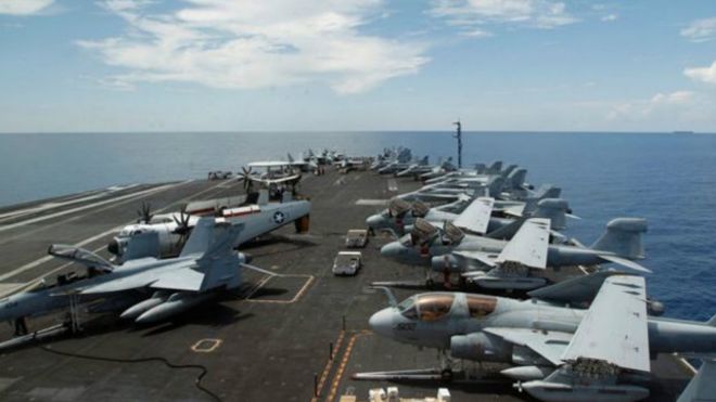 Aviones de combate chinos "interceptan" nave espía de Estados Unidos