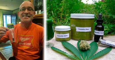 Usando aceite de cannabis un hombre de 50 años se cura de cáncer de pulmón