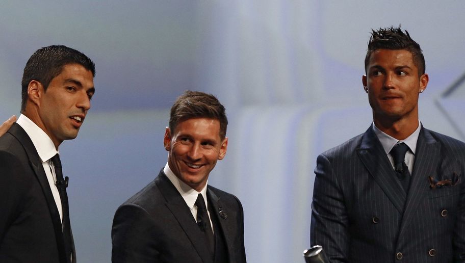 Cristiano felicitó a Suárez por la Bota de Oro