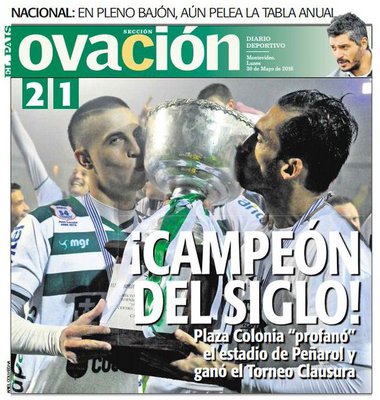 "Campeón del Siglo": 3 suplementos deportivos uruguayos titularon de la misma forma sus portadas