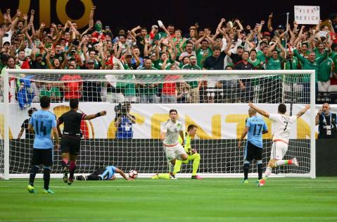 México derrotó a Uruguay 3 a 1