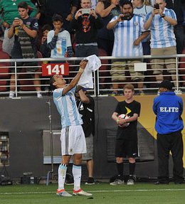 Argentina venció a Chile por la Copa América Centenario