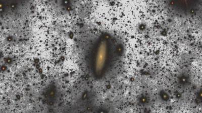 Captan halo estelar de galaxia que está a 500 millones de años luz