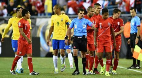 El árbitro uruguayo Andrés Cunha eliminó a Brasil con grosero error
