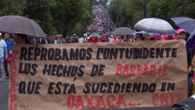 Gobierno mexicano cede a la presión y accede a diálogo con maestros