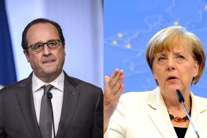 Merkel y Hollande lamentan victoria del Brexit y piden "calma" a la comunidad europea