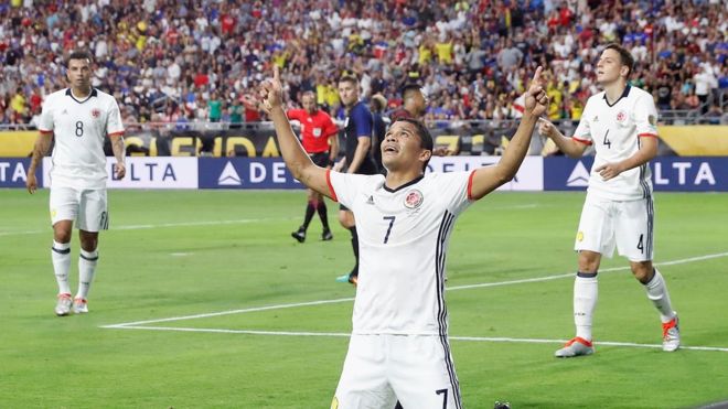 Colombia gana el tercer lugar de la Copa América Centenario tras derrotar 1-0 al anfitrión EE.UU.