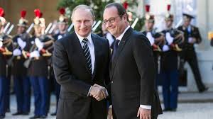 A falta del Reino Unido...François Hollande invita a Vladímir Putin a visitar París en octubre