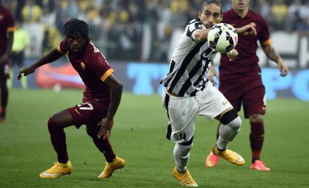 Juventus despidió al "Pelado" Cáceres como un ídolo