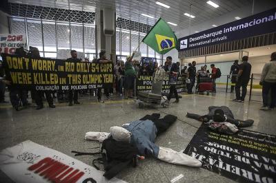 "Bienvenidos al infierno", denuncia la Policía de Río en vísperas de los Juegos Olímpicos