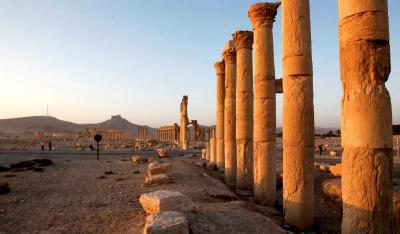 Un vídeo del Estado Islámico muestra la destrucción de estatuas y momias de Palmira