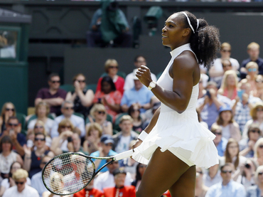 Serena Williams aplasta a la bella Elena Vesnina y avanza a su novena final en Wimbledon