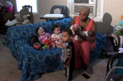 Mujer en Kansas dio a luz a seis mellizos en 26 meses