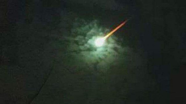Explosiones en Argentina por caída de un meteorito